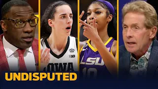 LSU wins NCAA Women's National Title, Angel Reese criticized for taunting Caitlin Clark | UNDISPUTED