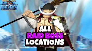 All Raid Boss Locations and Information - Blox Fruits [Roblox]