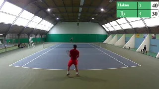 TOURNOI LEGE CAP FERRET : JB(30/2) vs HAKIM (40) - MATCH COMPLET