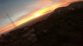 FPV CINEMATIC SUNSET EXPLOSION!