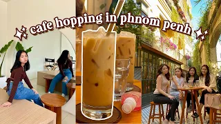 café hopping in Phnom Penh | blue espresso bar, flat white cafe, la chronique nuk | CAMBO VLOG 🇰🇭