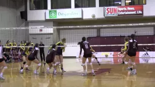 uOttawa Women's Volleyball 2014-15 Year End Highlights