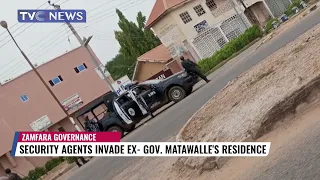 Security Agents Invade Ex Gov. Matawalle's Residence