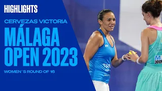 Round of 16 (2)  🚺 Cervezas Victoria Málaga Open 2023