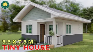 Cute Tiny House Design Ideas | 1 Bedroom