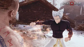 God of War PC Mod One Punch Man Garou vs The Stranger