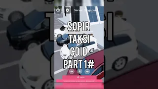 Sopir Taksi CDID Part 1#shorts #car #cdid #roblox