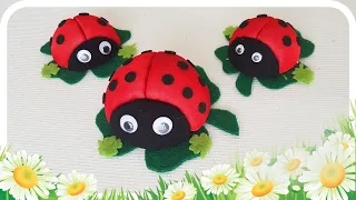 How to Make Lucky Gift | DIY Ladybug Craft | Crafts for Kids | Божья коровка своими руками на удачу!