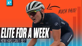 1 Week As An Elite Cyclist | Can We Hack This BRUTAL Cycling Training Camp!?