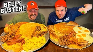 Over 50 People Have Failed Bear Track Inn's "Belly Buster" Breakfast Challenge on Drummond Island!!