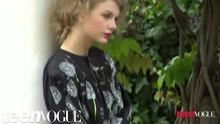 Behind the Scenes of Taylor Swift's Teen Vogue Cover Shoot