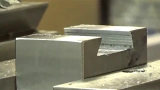 Cutting A Dovetail in Steel With A Shop Built Hand Metal Shaper