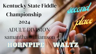 FIDDLE BREAKDOWN HOEDOWN! BEAUTIFUL WALTZ!    //   Kentucky State Fiddle Championship