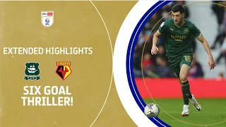 SIX GOAL THRILLER! | Plymouth Argyle v Watford extended highlights