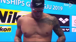 Caeleb Dressel 🇺🇸- 49.50 -WR - Men's 100m Butterfly Final Fina World Champs Swimming 2019 fina ver