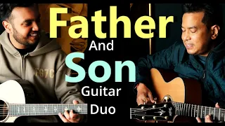 Father and Son Guitar Duo Arijit Singh The Fastest Sargam (Mere Dholna. Bhool Bhulaiyaa 2)