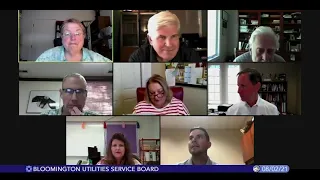 Bloomington Utilities Service Board, August 2, 2021