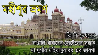 Mysore Tour | ভারতের সব চেয়ে পরিষ্কার পরিচ্ছন্ন শহরে ভ্রমন | Mysore Palace | Bhromon India