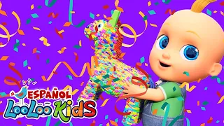 Rompe la Piñata y Más Canciones Infantiles | 30 Minutos de Diversión | LooLoo Kids Español