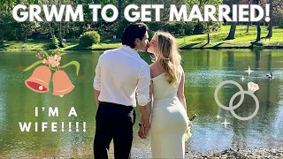 GRWM to get MARRIED!!!!!