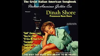 DINAH SHORE - SINGS THE ITALIAN AMERICAN FAVORITES (EP)