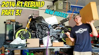 Rebuilding a WRECKED 2014 R1 (Part 3 New Parts!)