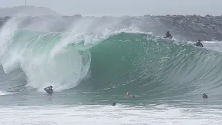 Surfing Epic Wedge - Biggest Swell of the YEAR?