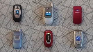 My Samsung SGH Flip Phones Collection | Part 2