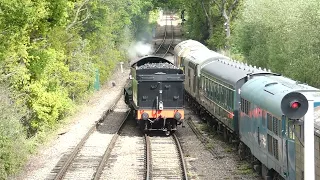 GWR no 4953 Pitchford Hall at North Weald on Saturday 4th May 2024