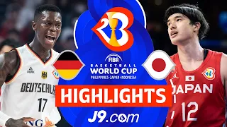 Germany 🇩🇪 vs Japan 🇯🇵 | J9 Highlights | FIBA Basketball World Cup 2023