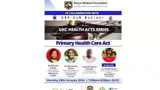 UHC Health Acts Series - Primary Health Care Act