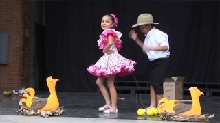 Baile "COSTUMBRES DE MI LLANO" Los Niños de Colombia Bailan.