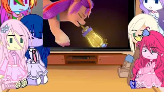 Mane 6 react to mane 5 (cringe)