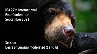 IBA 27th International Bear Conference - Bears of Eurasia (moderated Q and A)