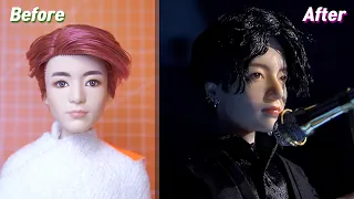 BTS Jungkook (정국) x Mattel Dolls Repaint: Lotte Family Concert 2019 /방탄소년단 마텔 인형 리페인팅