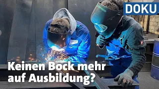 Keinen Bock mehr auf Ausbildung? Warum gehen so wenige ins Handwerk? | Dokus und Reportagen