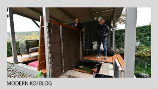 Modern Koi Blog #4976 - Michaels x mal umgebaute Trommelfilteranlage