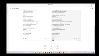 google translate lady sings beanos song in Dutch with more background music