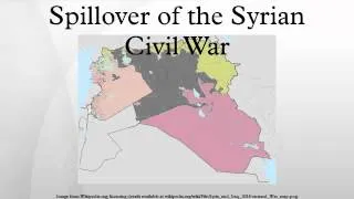 Spillover of the Syrian Civil War