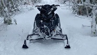 MBRP Trail Can on 2019 Polaris Assault 800