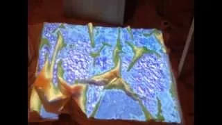 Augmented Reality Sandbox - Day5 - Calibration after moving