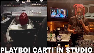 Playboi Carti In Studio