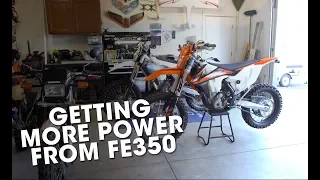 More Power From The Husqvarna FE350 On The Cheap!
