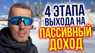 Путь к пассивному доходу. 4 этапа финансовой жизни человека