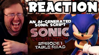 Gor's "Sonic Destruction - Ep. 1 (AI-Generated Sonic Script) by SnapCube" REACTION (DEAD!)