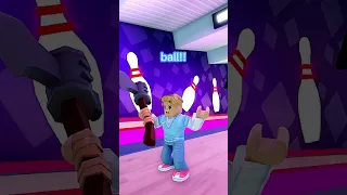 Toddler loses Ball at the Bowling Alley .. #livetopia #roblox