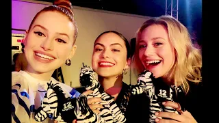 Camila Mendes, Lili Reinhart and Madelaine Petsch