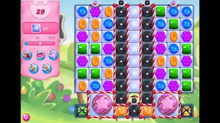 Candy Crush Saga Level 3744 NO BOOSTERS