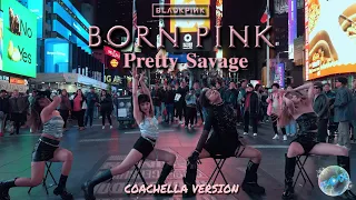 [KPOP IN PUBLIC NYC] BLACKPINK (블랙 핑크) - PRETTY SAVAGE COACHELLA 2023| Dance Cover by F4MX