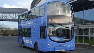 *LAST ONE* Go North East Wright Gemini 2 B5LH 6063 | Route 16: Durham - Shotley Bridge